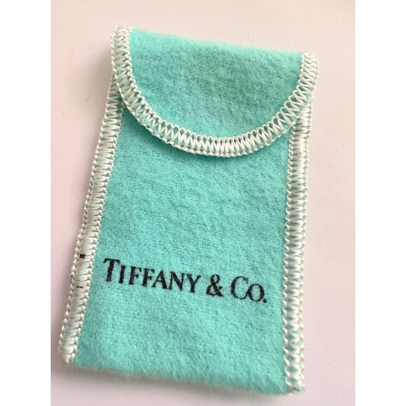 Tiffany & Co Elsa Peretti Open Heart Necklace in Sterling Silver with Dust Bag & - Picture 12 of 14
